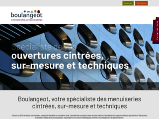 Aperçu du site http://www.boulangeot.fr/