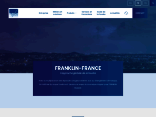 Aperçu du site http://www.franklin-france.com/