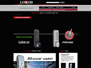 Aperçu du site http://www.lokod.fr/
