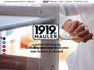 Aperçu du site http://www.mauler.fr/